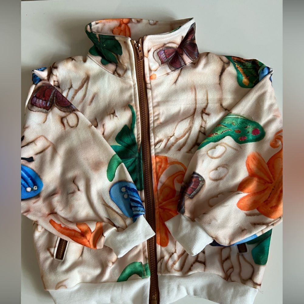 Girl’s Full Zip Jacket - Picture 3 of 7